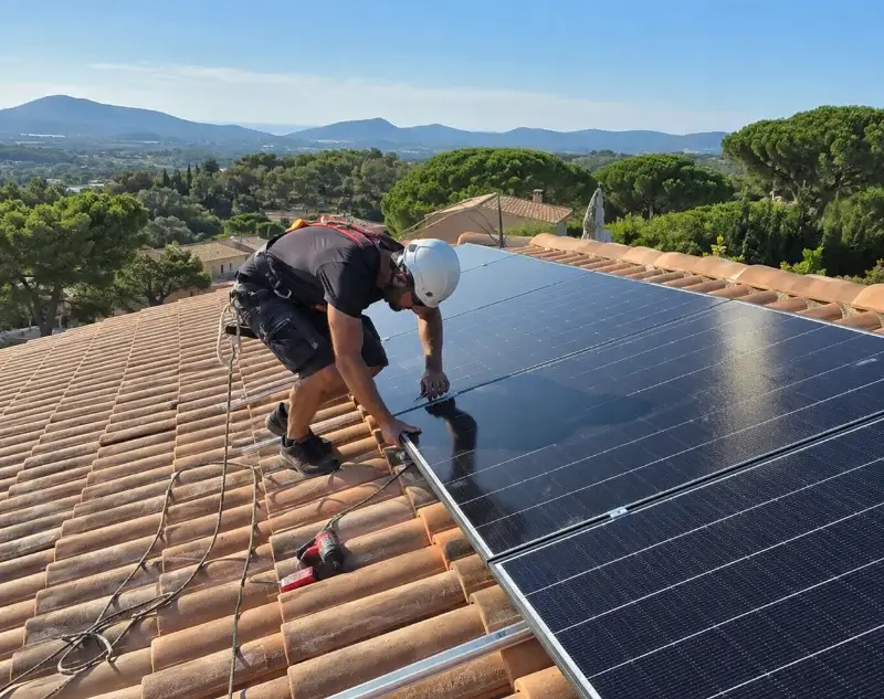 Installateur panneaux solaires Portel-des-Corbières — pose photovoltaïque sur toiture